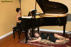 female domination - piano